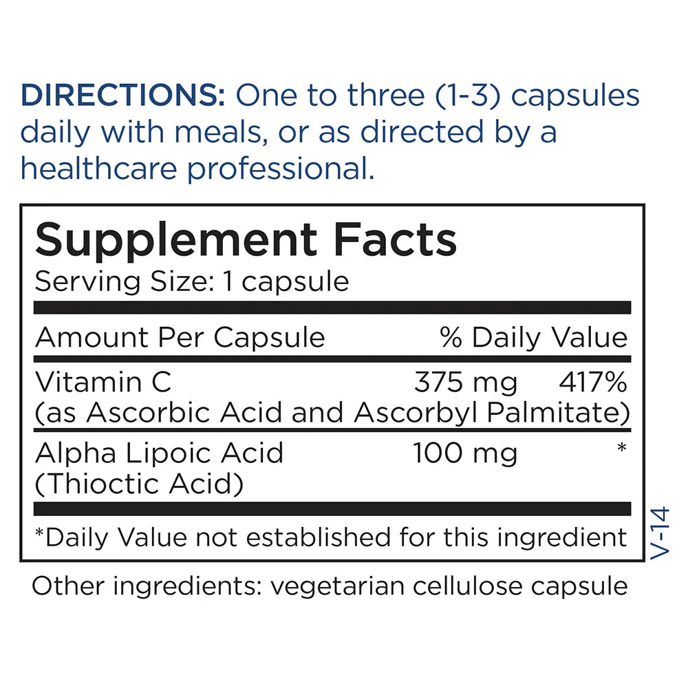 Alpha Lipoic Acid (100 mg) (90 Capsules)