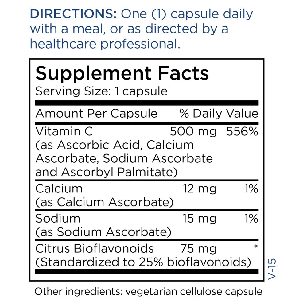 Buffered Vitamin C 90 CAPS | 500 MG