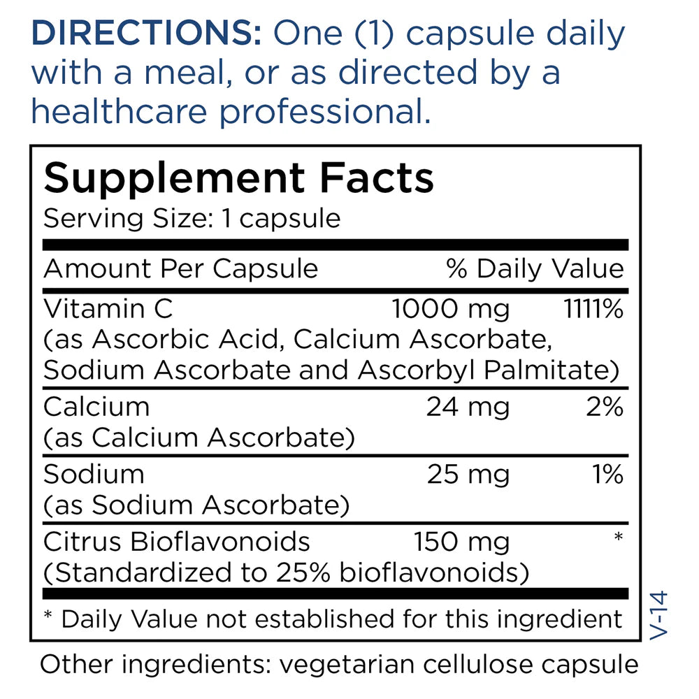 Buffered Vitamin C  90 CAPS | 1000 MG