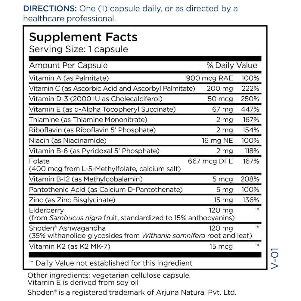 Balanced Response Immune Multivitamin