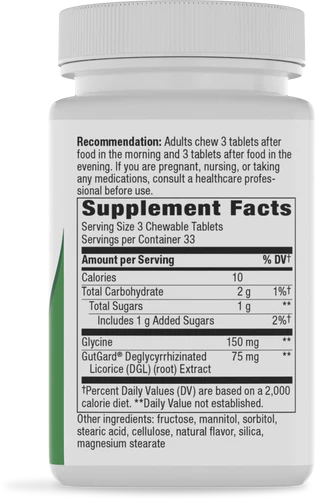 DGL - deglycyrrhizinated Licorice Extract