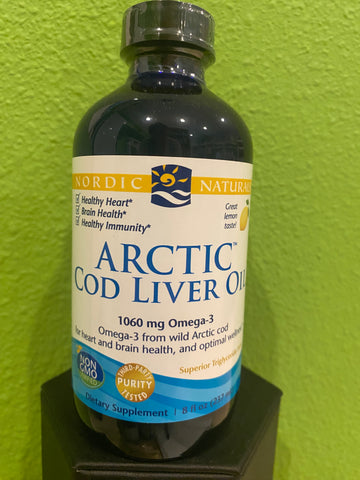 Artic Cod Liver Oil Lemon