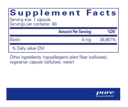 Biotin 8 mg