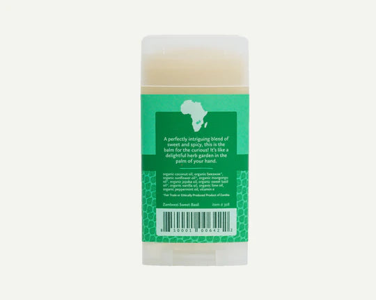 Zambeezi Body Balm- Sweet Basil