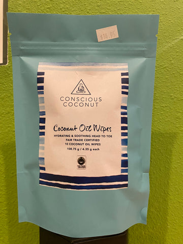 Conscious Coconut- Coconut Oil Wipes