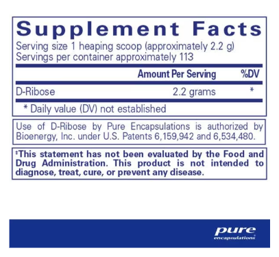Ribose Powder 250 g.