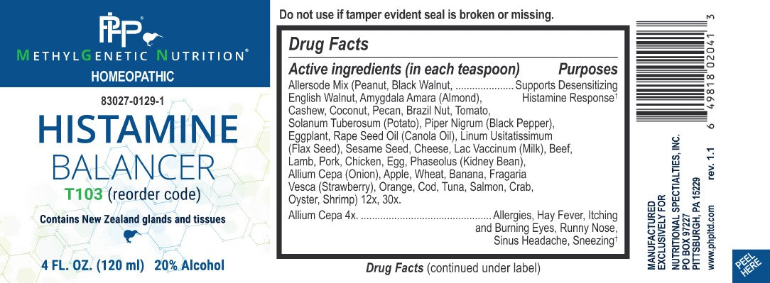 Histamine Balancer – Natural Apothecary Shoppe