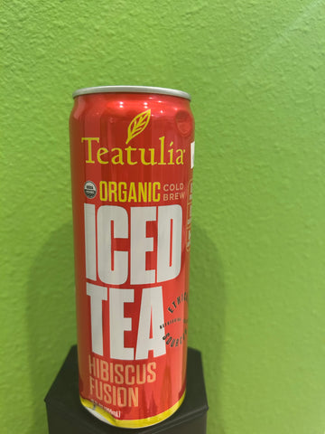 Teatulia Organic Teas-Hibiscus Fusion Iced Tea