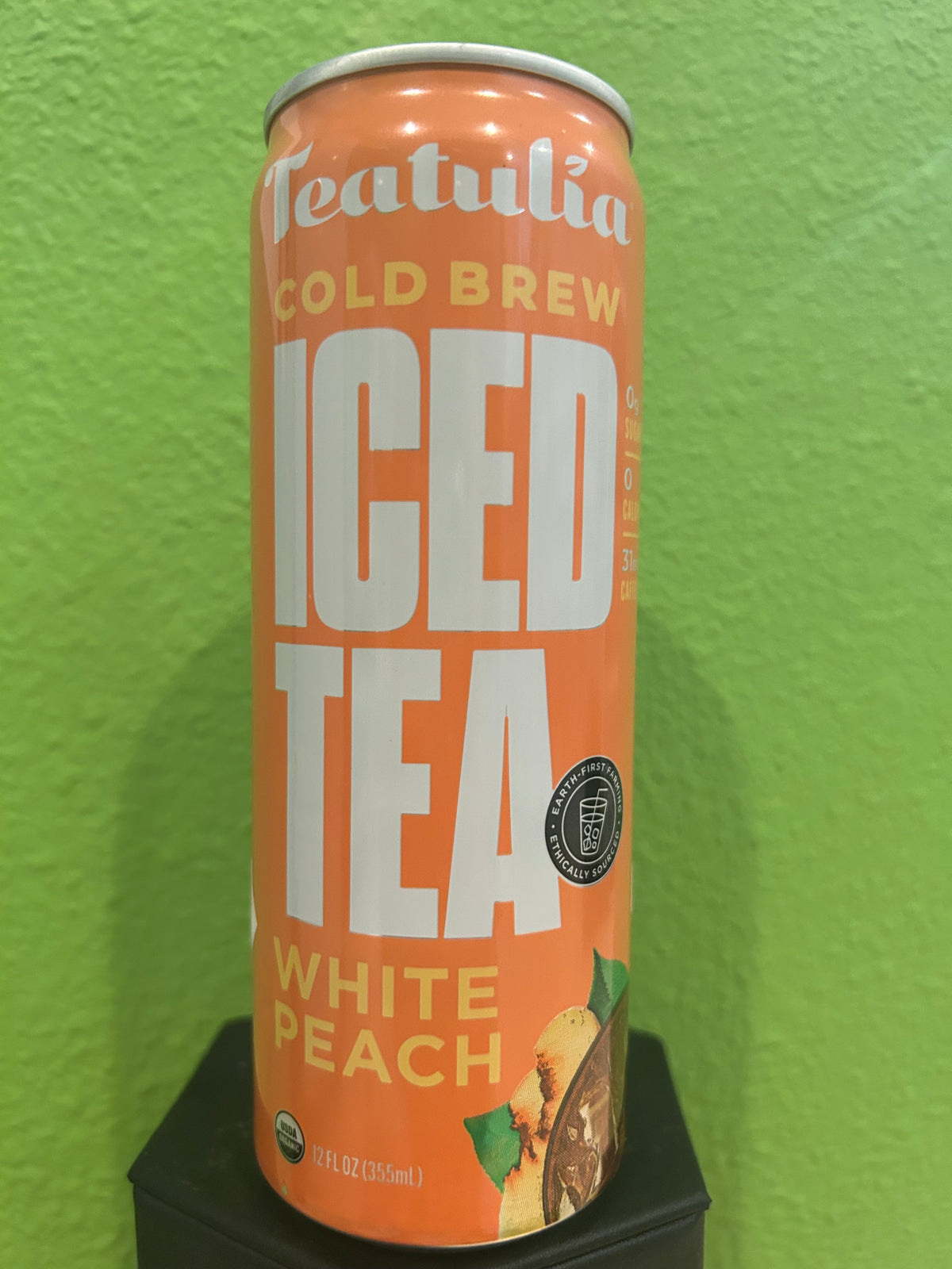 Teatulia Organic Teas-White Peach Iced Tea