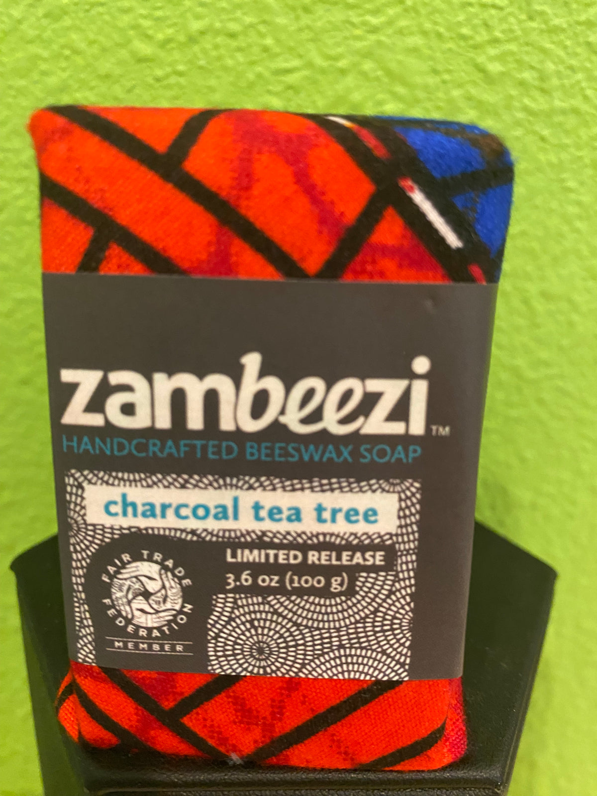 Zambeezi Soap- Charcoal Tea Tree