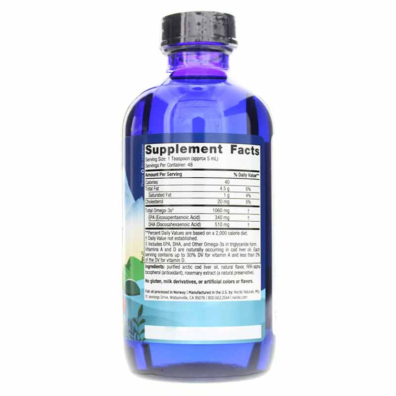 Artic Cod Liver Oil Lemon