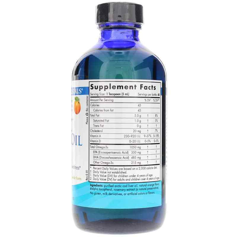 Artic Cod Liver Oil Orange