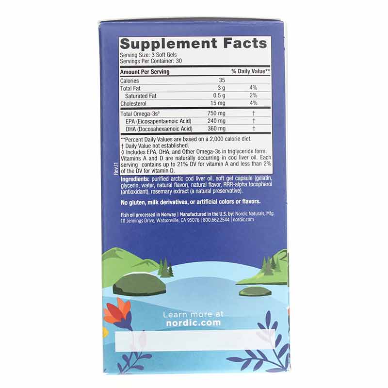 Artic Cod Liver Oil 90 Caps