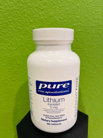 Lithium (orotate) 5 mg 180 Caps